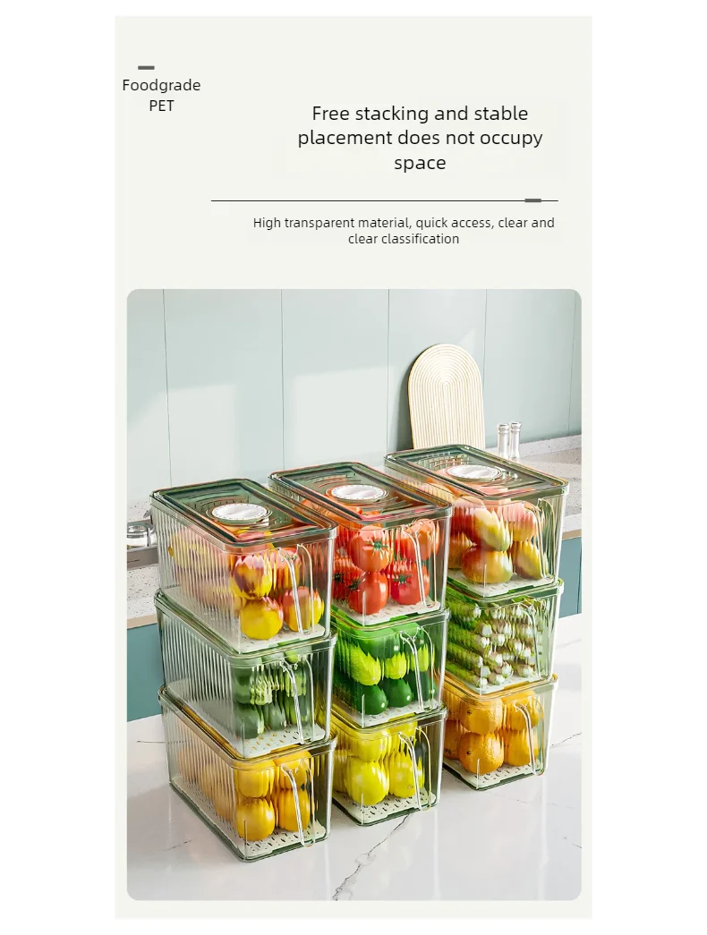 Stackable Refrigerator Storage