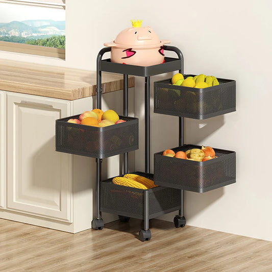 Rotating Storage Rack