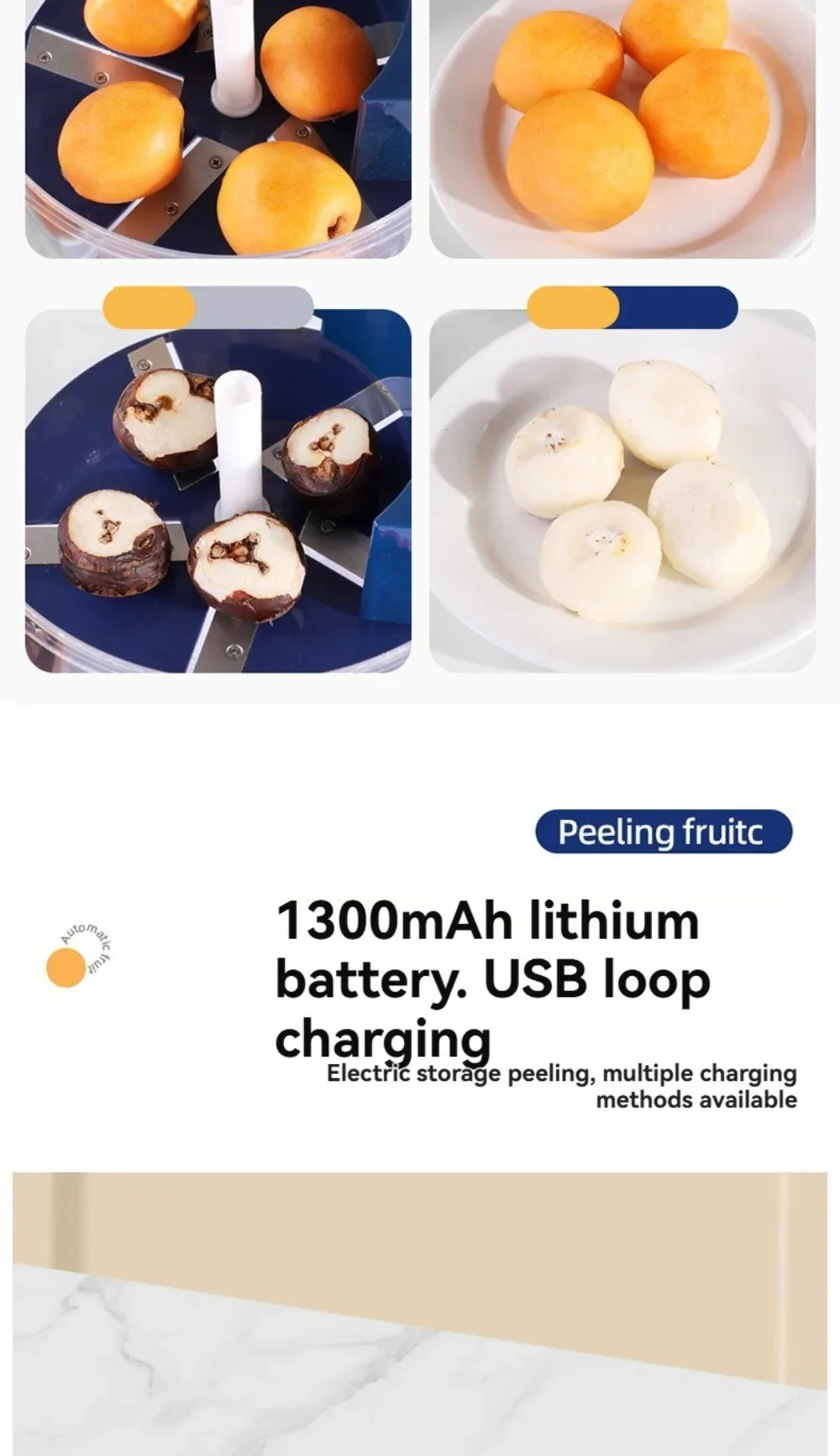 Fruit Peeler Eletric Machine