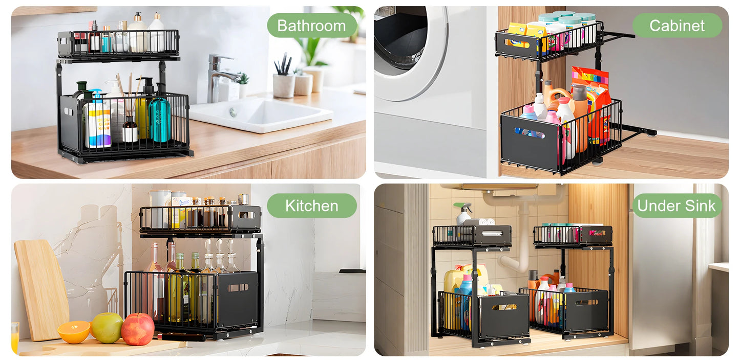 Pull-Out Cabinet Organizer