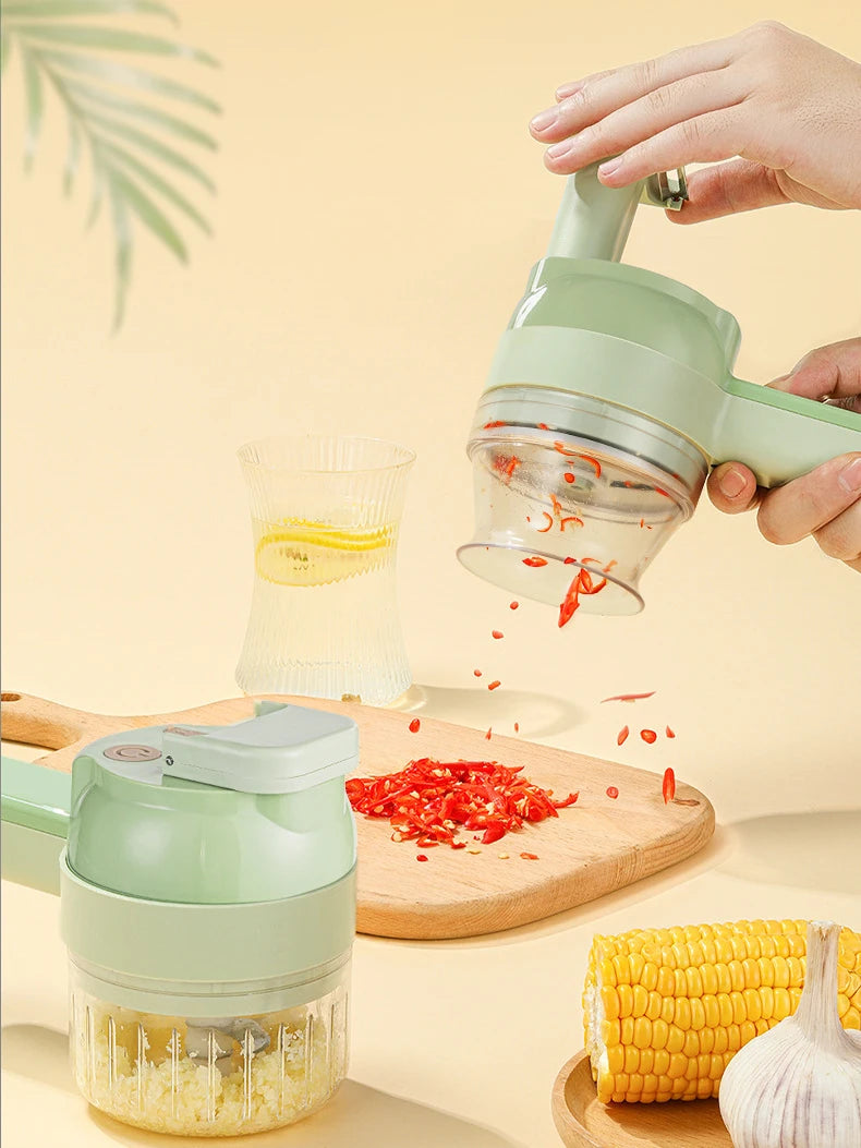 Electric Vegetable Cutter Set