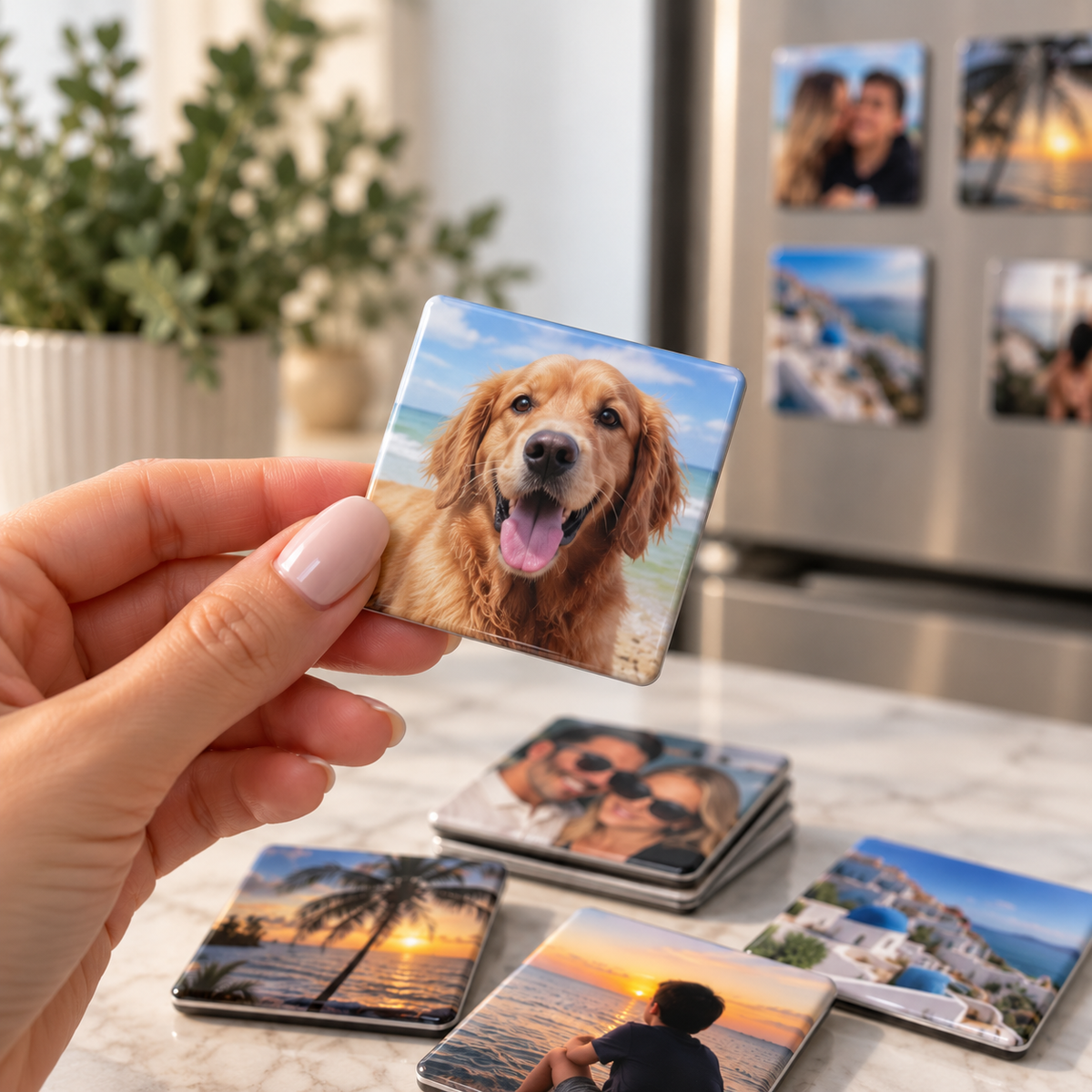 Personalised Photo Magnets