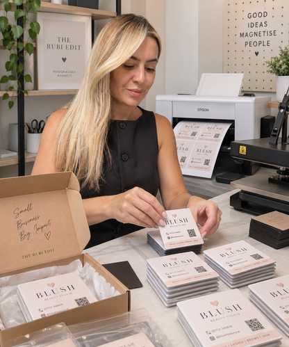 Custom Business Fridge Magnets – Upload Your Own Design