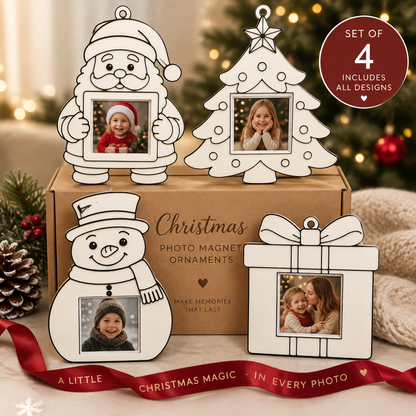 Personalised Christmas 3D Printed Family Keepsake DYI