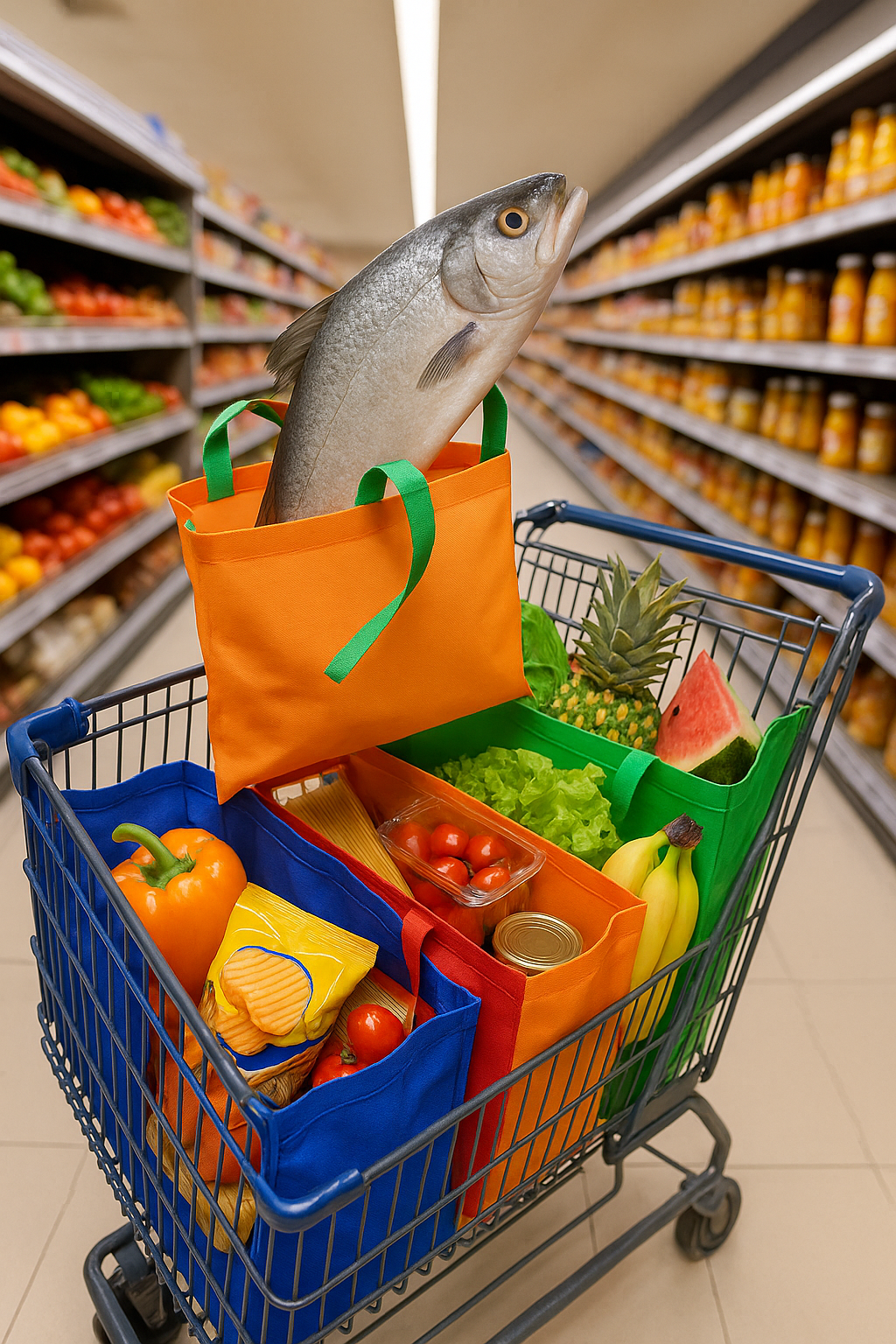 Pursh Trolley Organiser