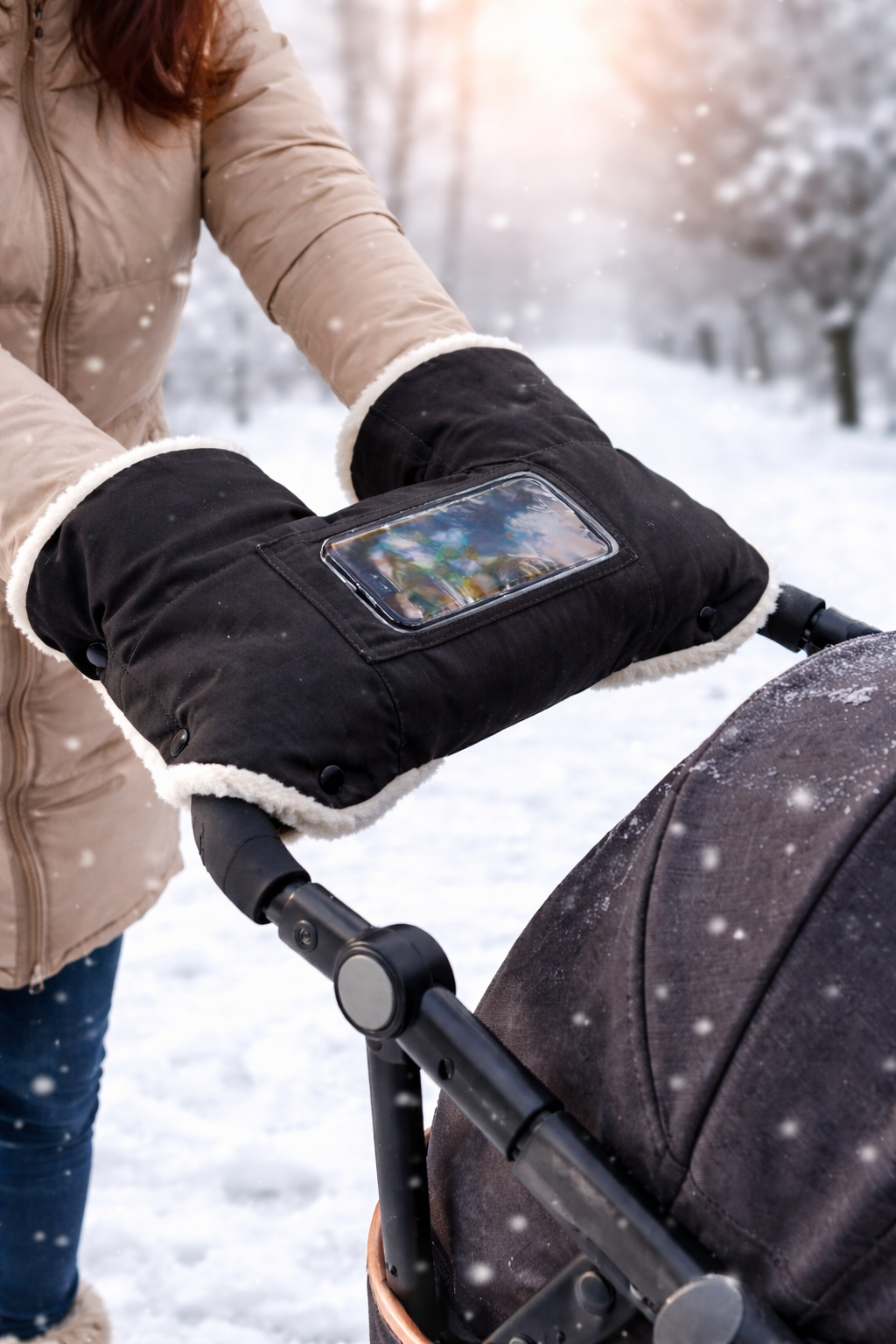 Universal Winter Warm Stroller Gloves