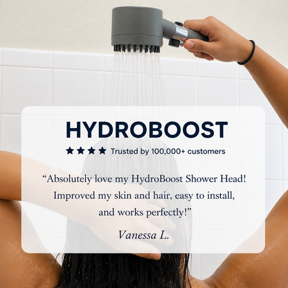 HydroBoost Filtered Shower Head
