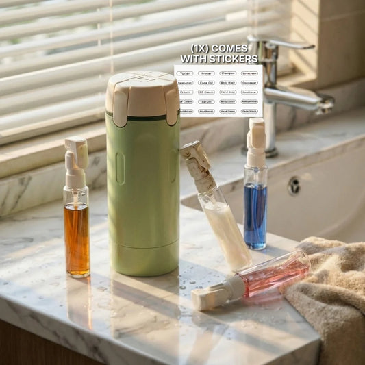 4-in-1 Portable Travel Dispenser