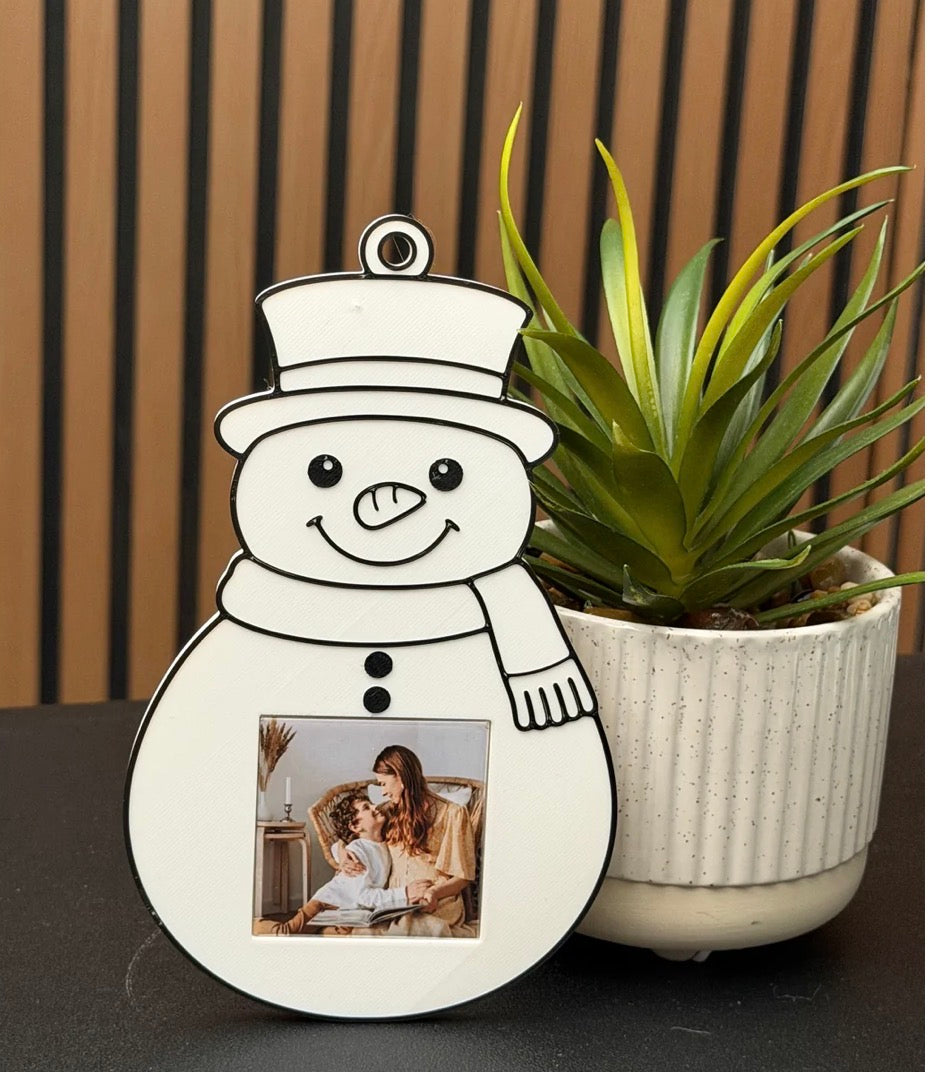 Personalised Christmas 3D Printed Family Keepsake DYI