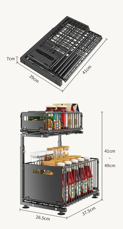Pull-Out Cabinet Organizer