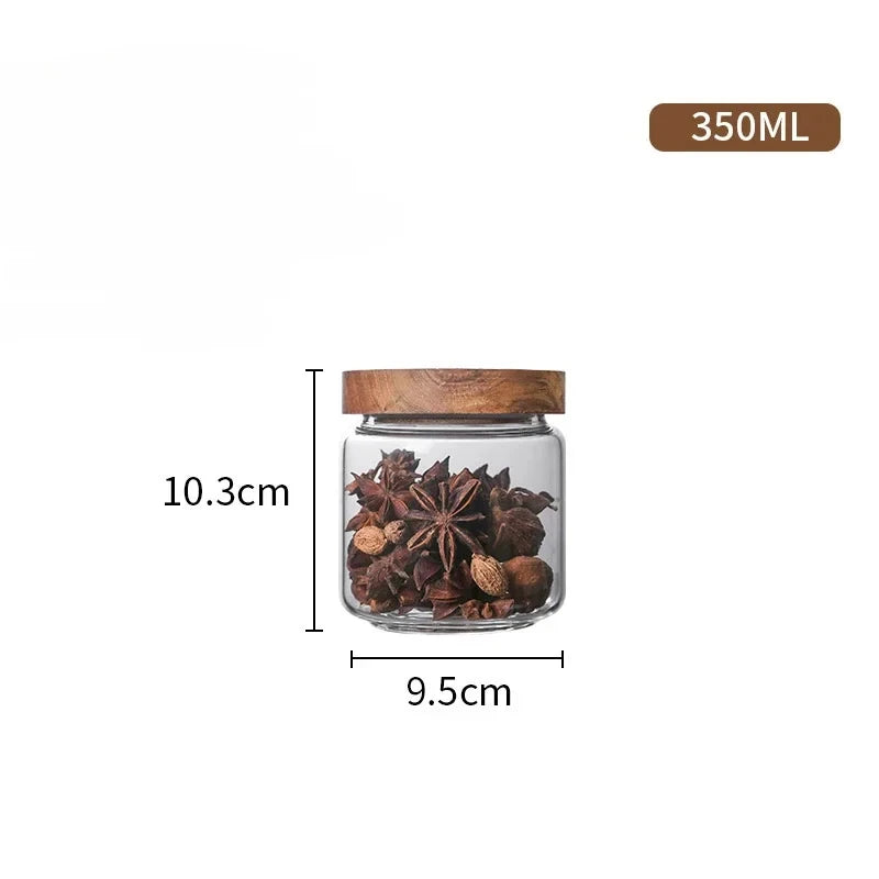 Glass Airtight Kitchen Canister