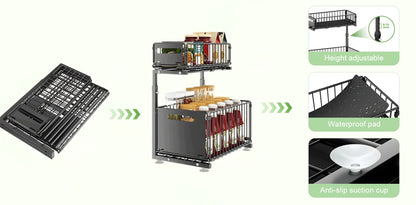 Pull-Out Cabinet Organizer