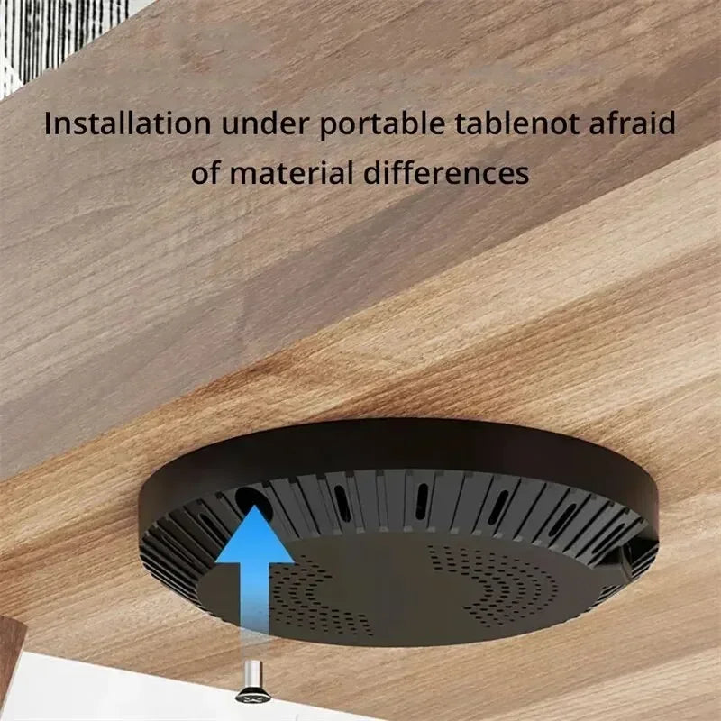Under Desk Wireless Charger - 15W Fast Charging