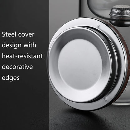 Magnetic Glass Teapot with Infuser