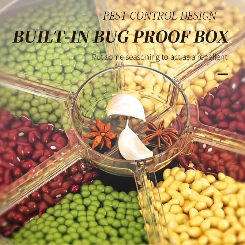 360° Rotating Food Storage