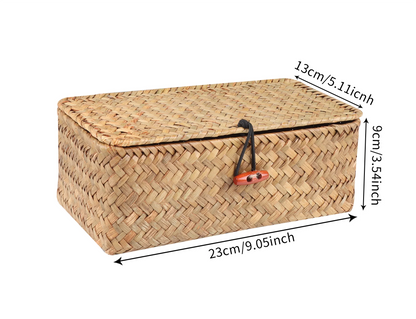 Natural Rattan Storage Box