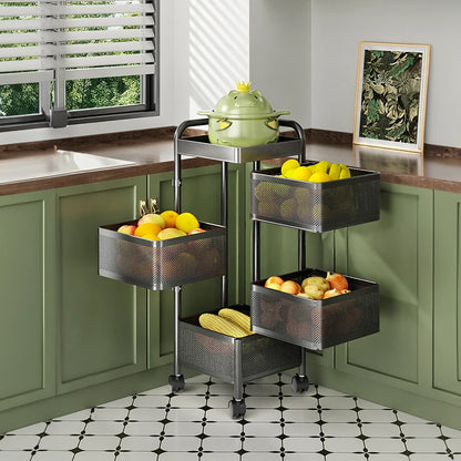 Rotating Storage Rack