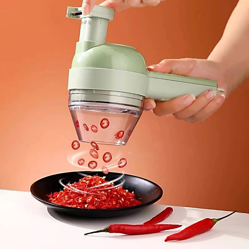 Electric Vegetable Cutter Set