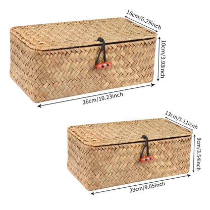 Natural Rattan Storage Box