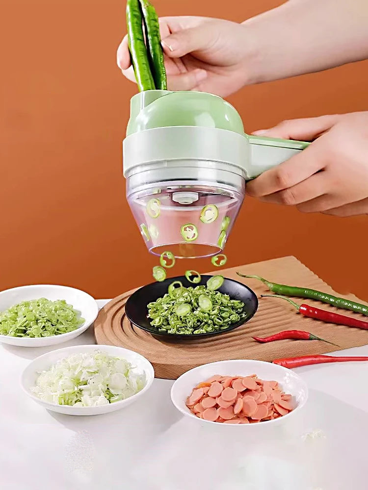 Electric Vegetable Cutter Set