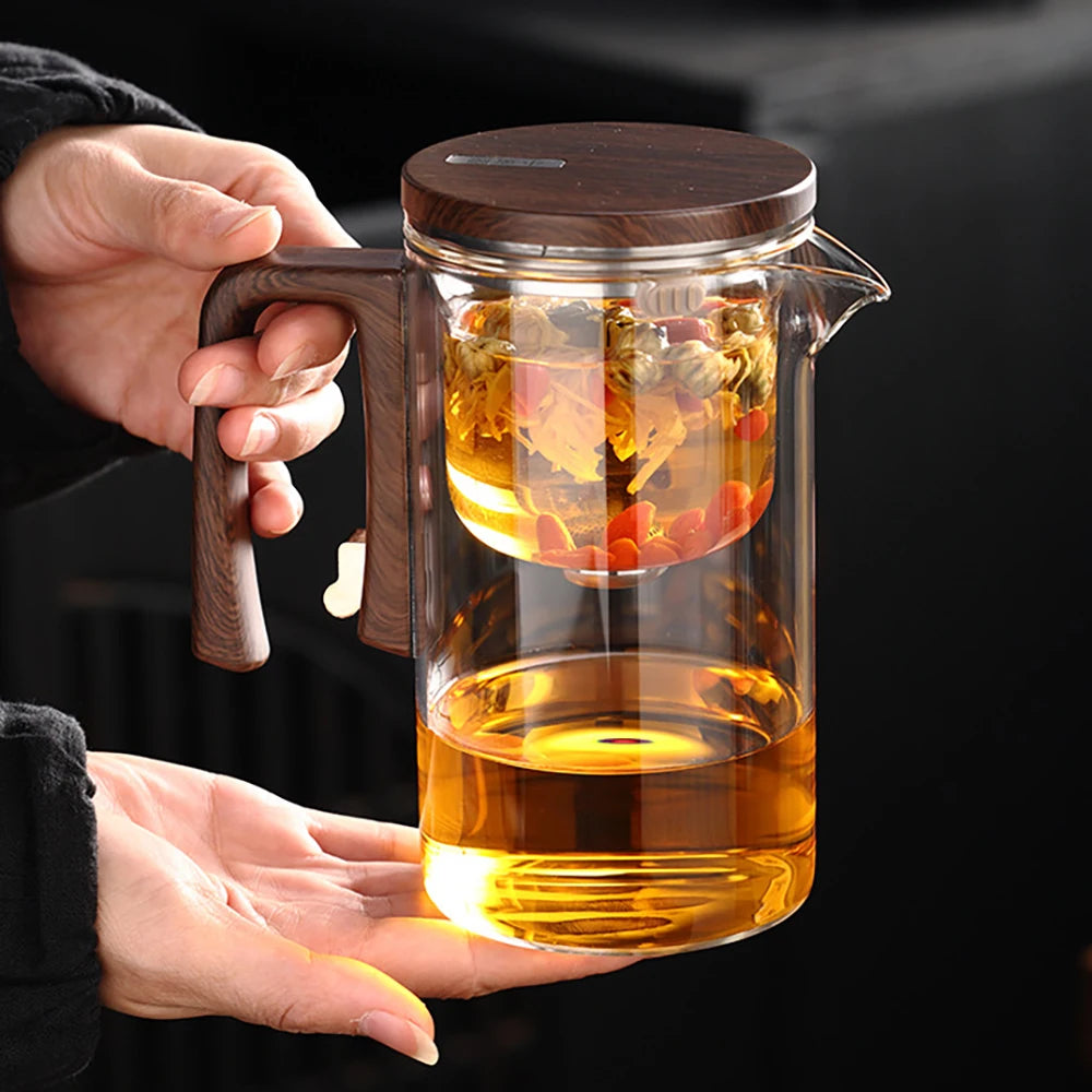 Magnetic Glass Teapot with Infuser