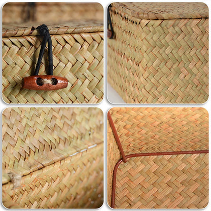 Natural Rattan Storage Box