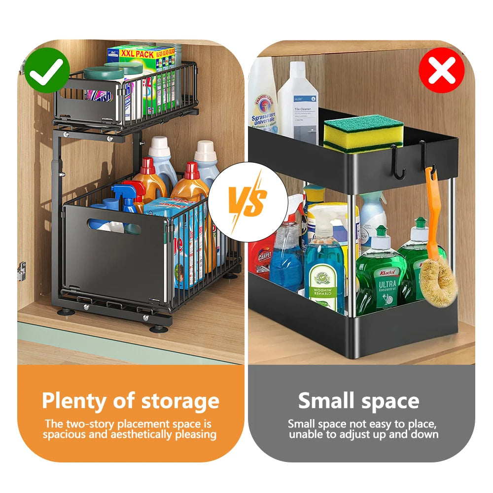 Pull-Out Cabinet Organizer