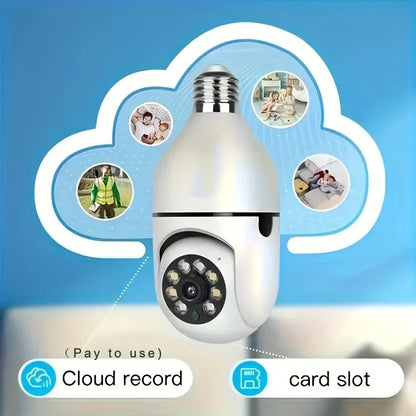 BoyKeep D115 360° WiFi Security Camera – E27 Bulb Socket, 5GHz, Indoor & Outdoor
