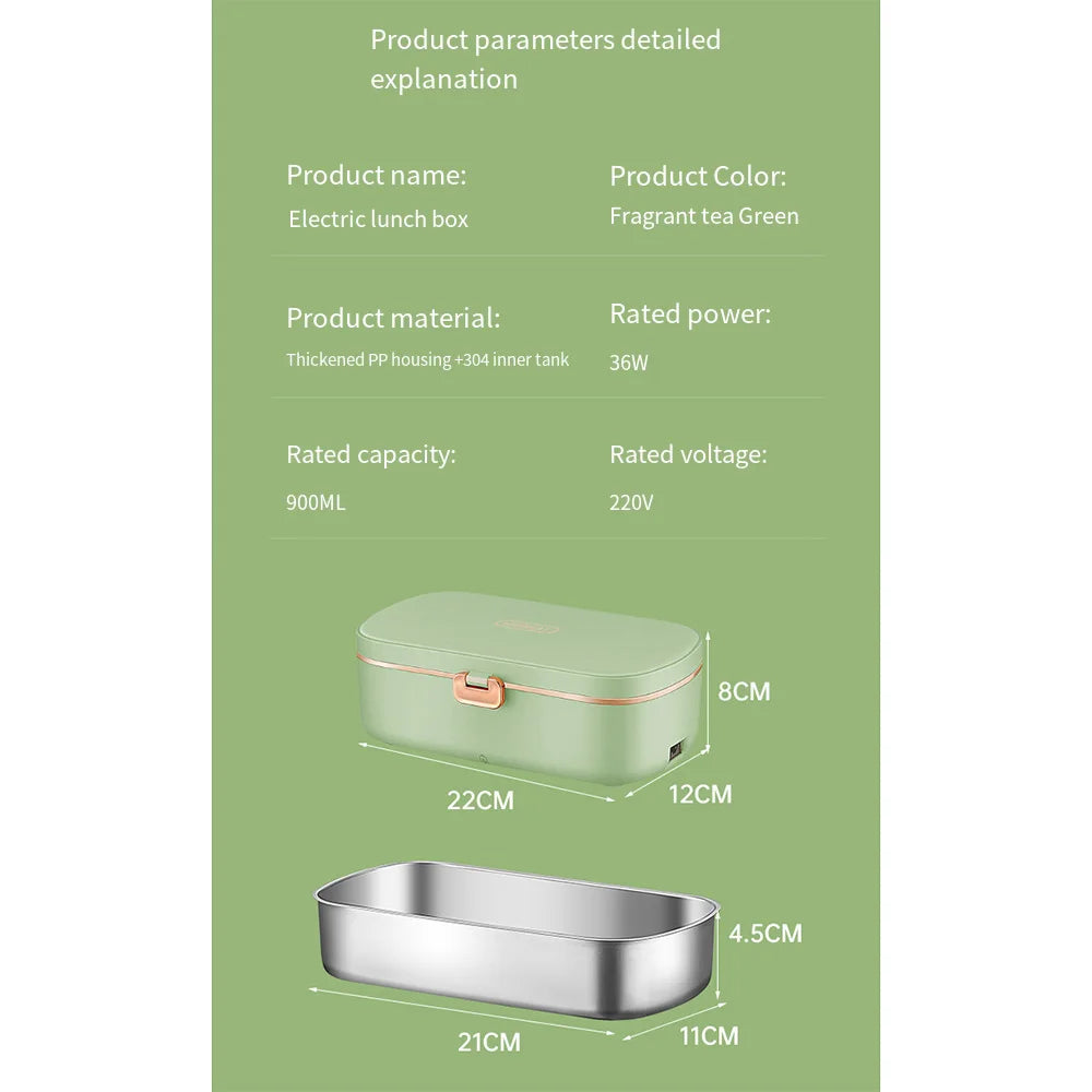 Electric Heated Lunch Box
