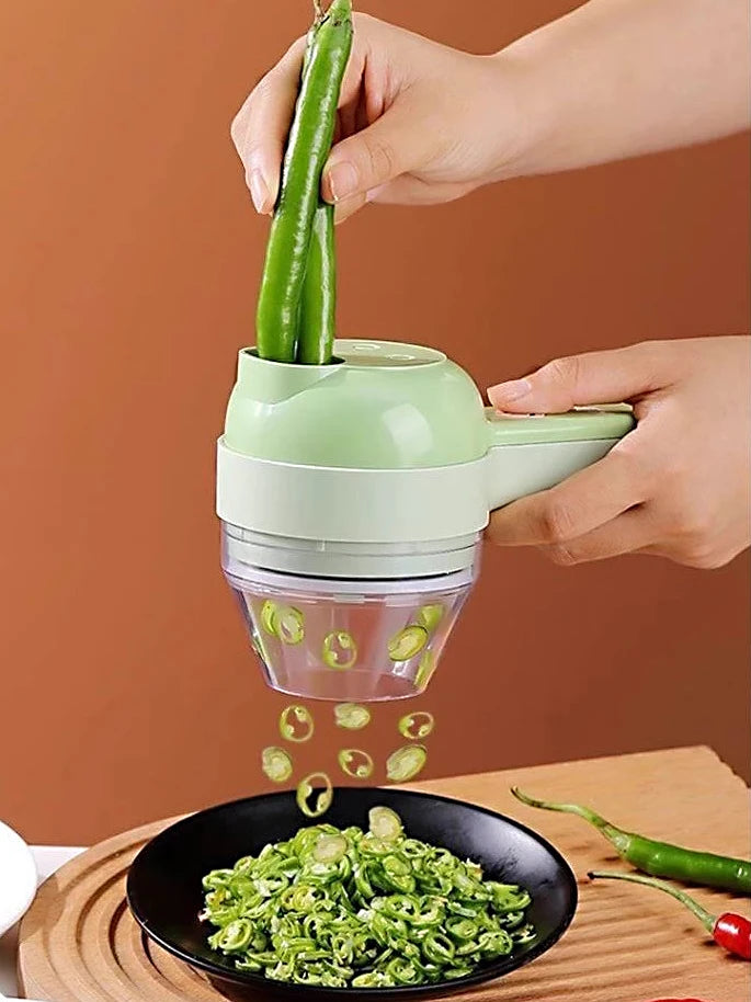 Electric Vegetable Cutter Set