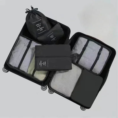 7-piece Set Travel Bag Organizer
