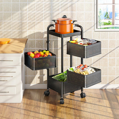 Rotating Storage Rack