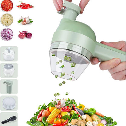 Electric Vegetable Cutter Set