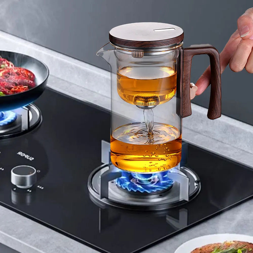 Magnetic Glass Teapot with Infuser
