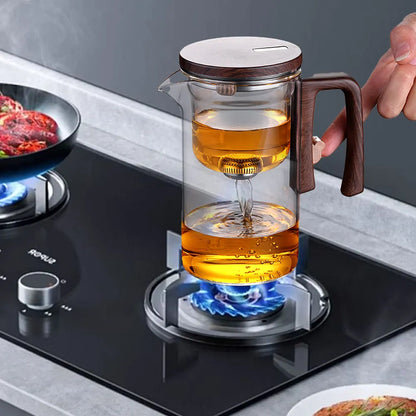 Magnetic Glass Teapot with Infuser