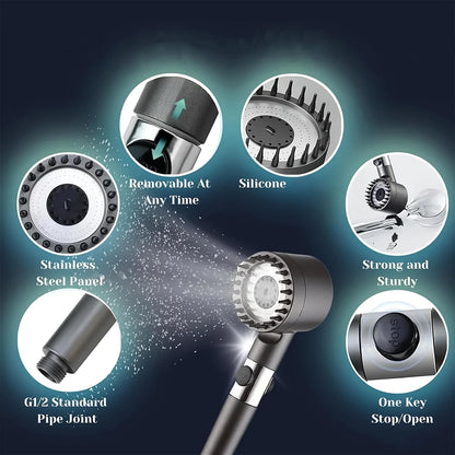 HydroBoost Filtered Shower Head