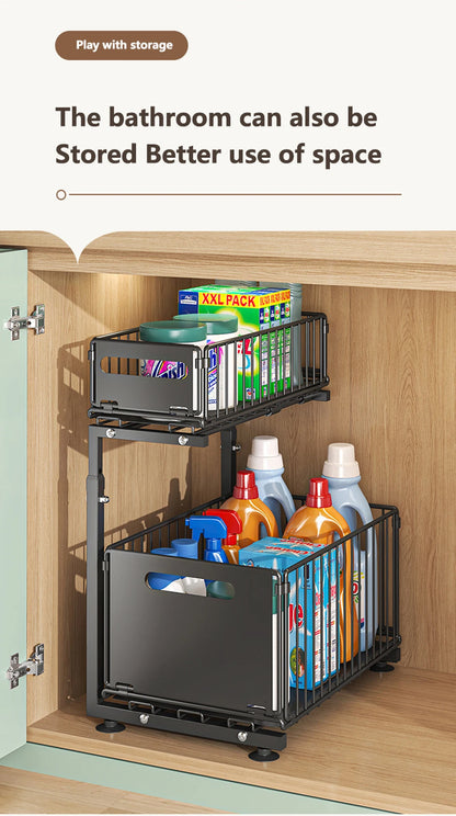 Pull-Out Cabinet Organizer
