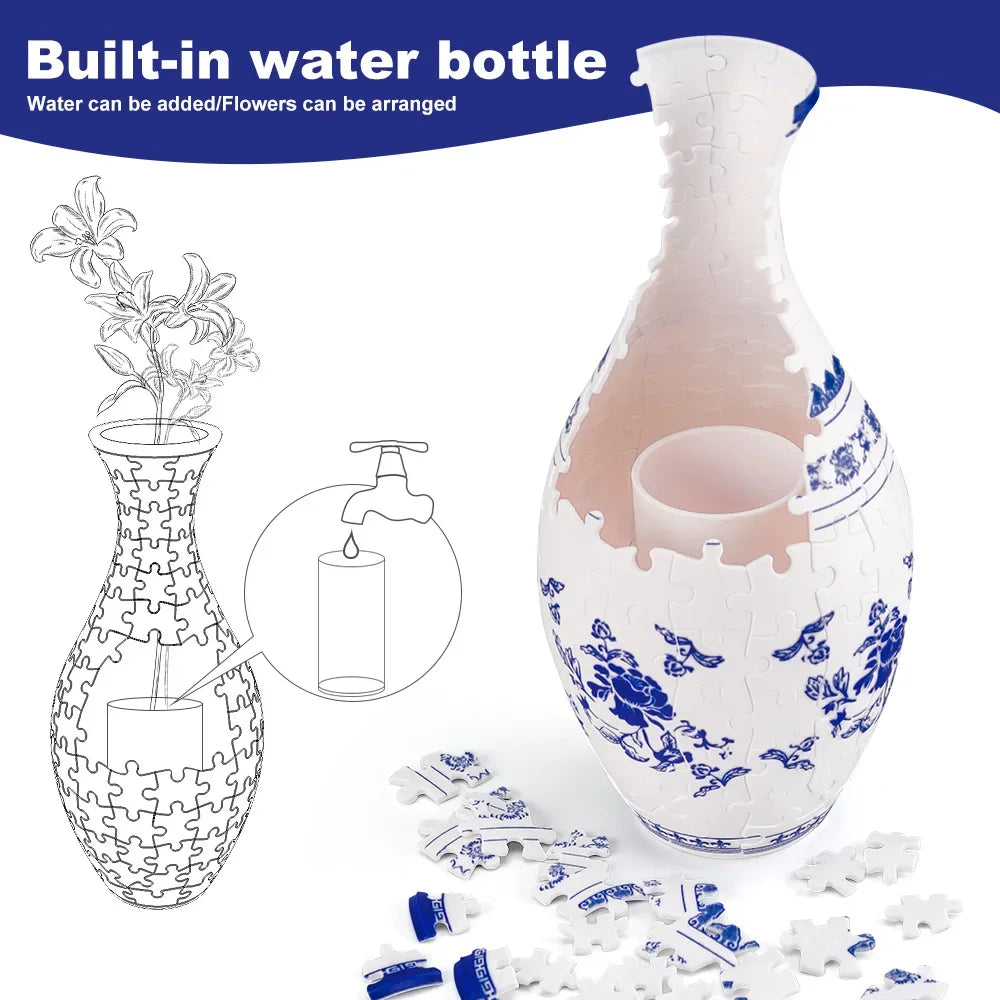 DIY 3D Puzzle Vase – Mother’s Day Gift