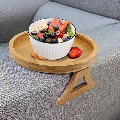 Sofa Tray Table - Armrest Clip-On