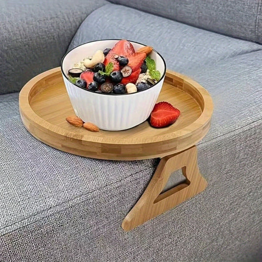 Sofa Tray Table - Armrest Clip-On