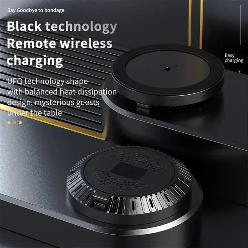 Under Desk Wireless Charger - 15W Fast Charging