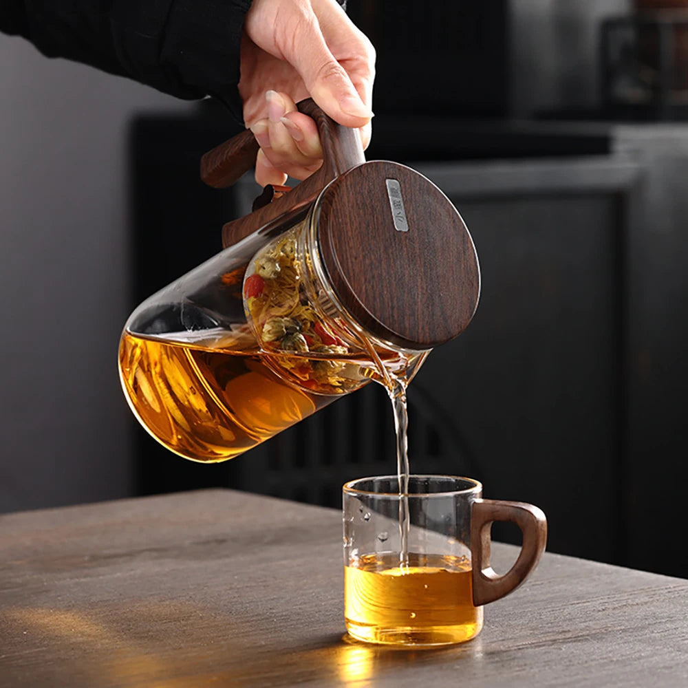 Magnetic Glass Teapot with Infuser