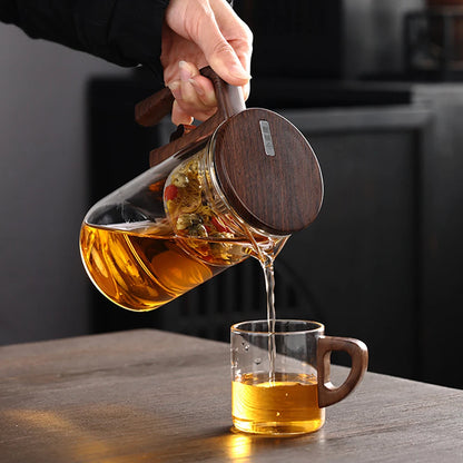 Magnetic Glass Teapot with Infuser