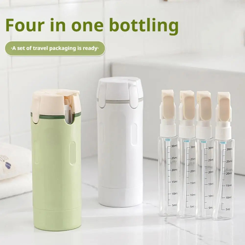 4-in-1 Portable Travel Dispenser