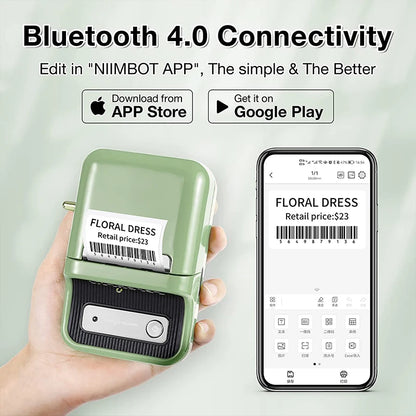 Mini Thermal Label Printer