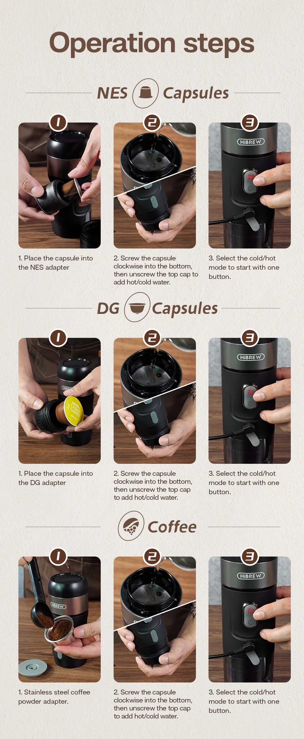 Portable Espresso Coffee Make