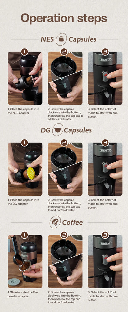 Portable Espresso Coffee Make