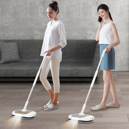 Cordless Electric Spin Mop Set