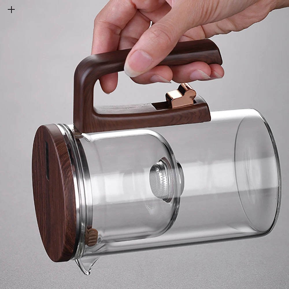 Magnetic Glass Teapot with Infuser