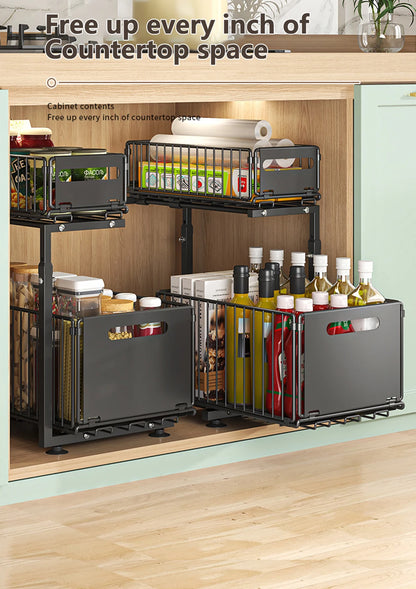 Pull-Out Cabinet Organizer